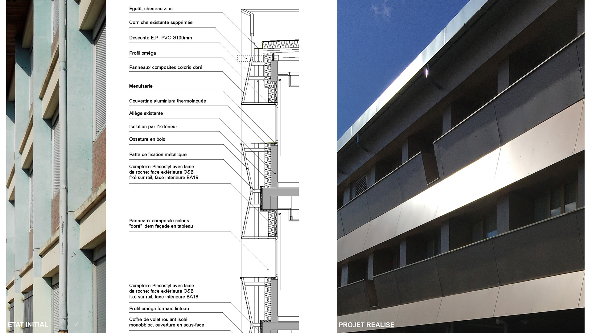 RESTRUCTURATION ET EXTENSION DU COLLEGE JEAN GIONO A ORANGE 2012 - 2017