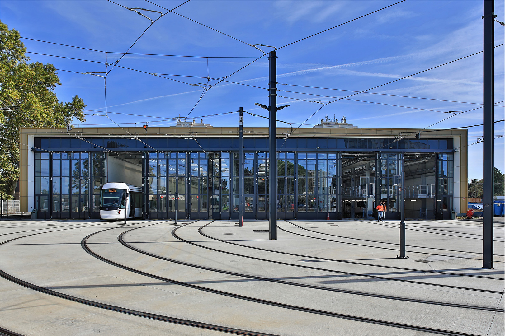 CENTRE D’ENTRETIEN ET DE MAINTENANCE DU TRAMWAY DU GRAND AVIGNON 2014 - 2019