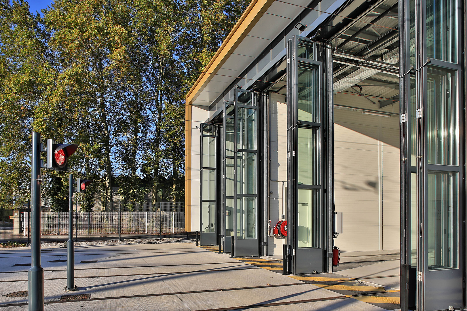 CENTRE D’ENTRETIEN ET DE MAINTENANCE DU TRAMWAY DU GRAND AVIGNON 2014 - 2019