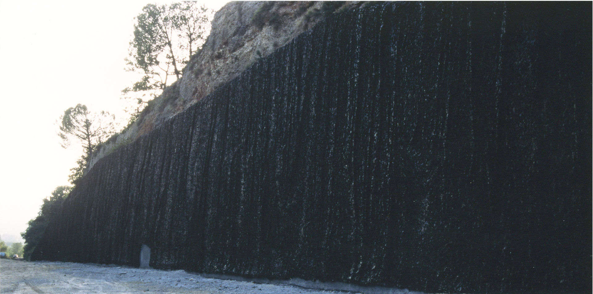 RN100. SOUTENEMENT DE LA BARBE 1993-1995