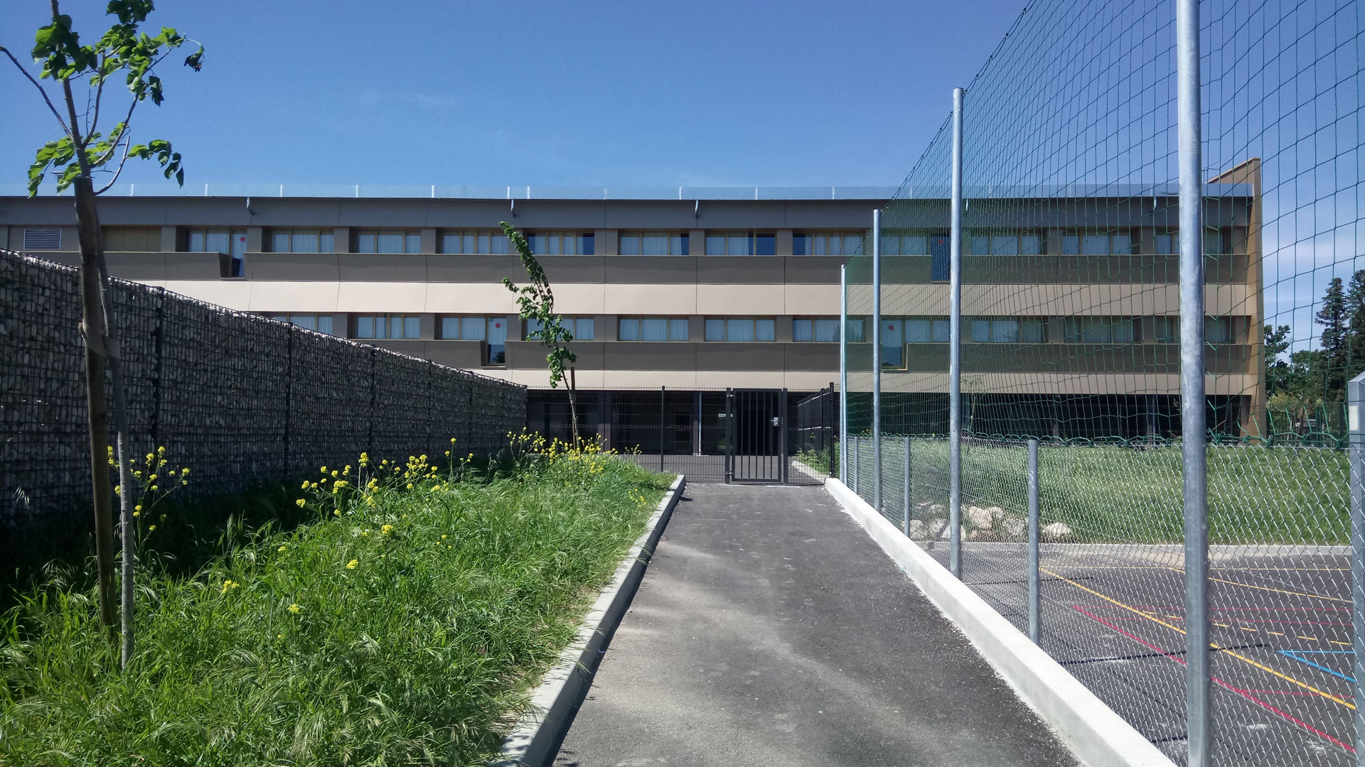 RESTRUCTURATION ET EXTENSION DU COLLEGE JEAN GIONO A ORANGE 2012 - 2017